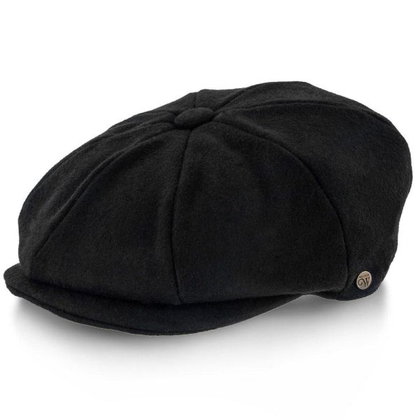 Shelby - Walrus Hat Wool Blend 8 Panel Newsboy Cap Hot on Sale