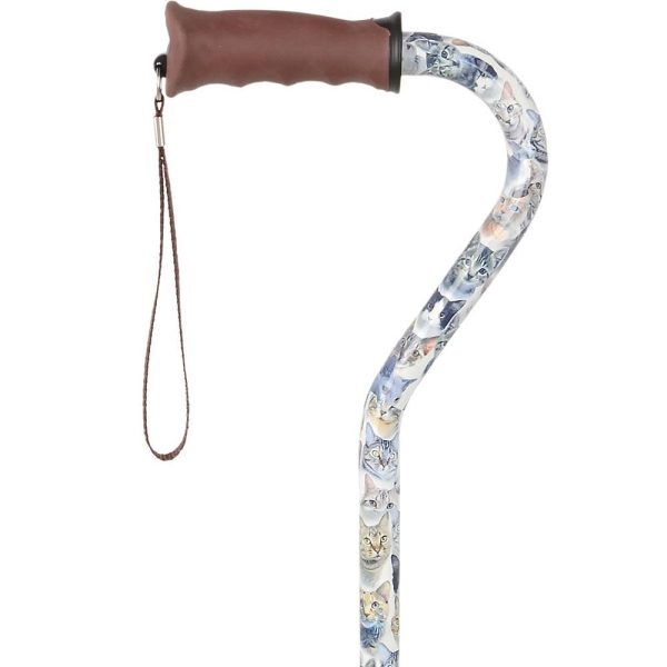 Cat Lovers: Designer Cane: Adjustable, Comfort Grip Supply