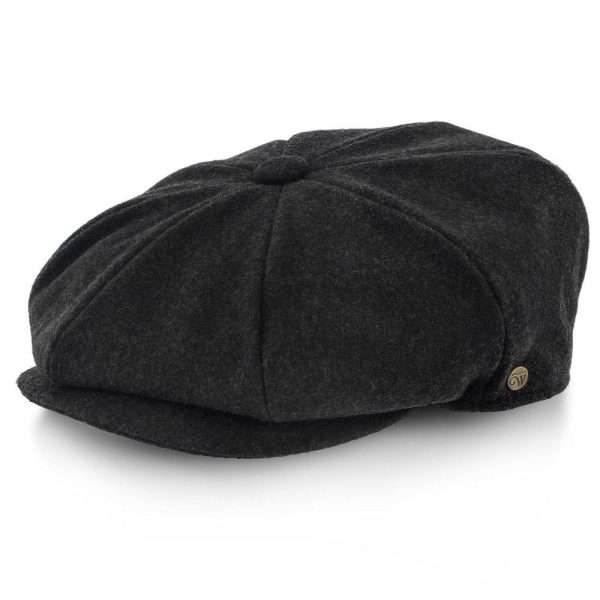 Shelby - Walrus Hat Wool Blend 8 Panel Newsboy Cap Hot on Sale - Image 3