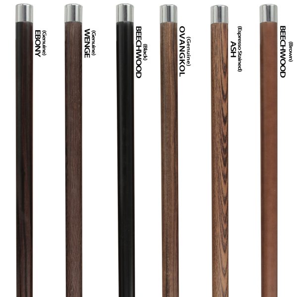 Fritz Greyhound Faux Wood Italian Handle Cane w  Custom Shaft & Collar Discount - Image 5