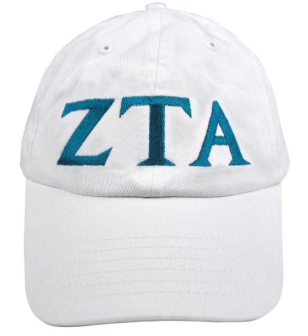 Zeta Tau Alpha Greek Letter Hat Online Sale