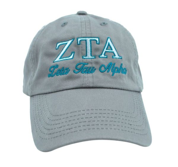 Zeta Tau Alpha Script Cap Fashion